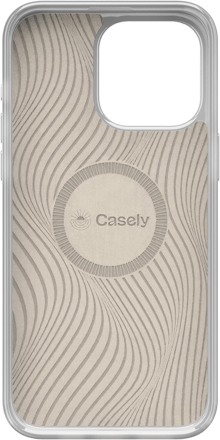 image:imageCasely iPhone 15 Pro Max Case Clear Skies Clear Shimmer Compatible with MagSafe Classic Ultra Slim DesignPandora The Met Museum