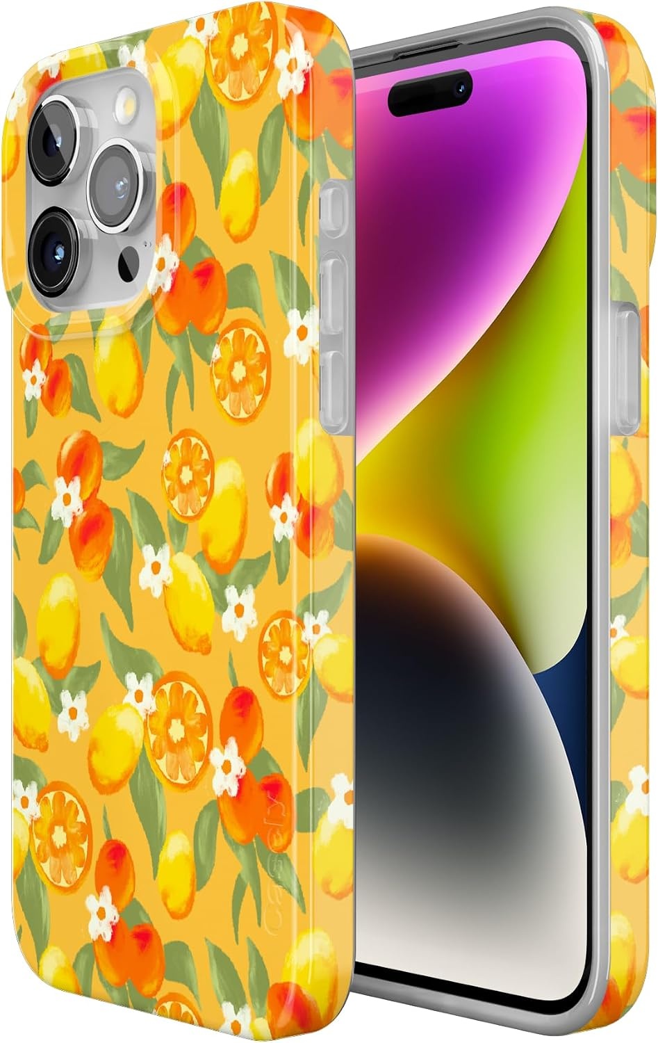 image:imageCasely iPhone 15 Pro Max Case Clear Skies Clear Shimmer Compatible with MagSafe Classic Ultra Slim DesignPositano Dippin Daisys Italian Coast