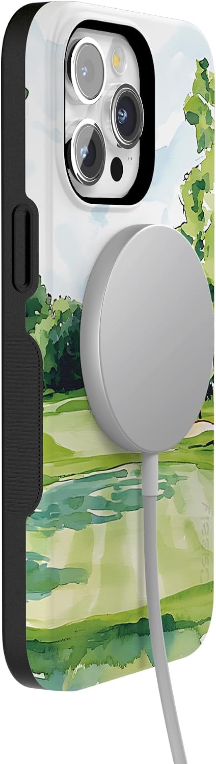 image:imageCasely iPhone 15 Pro Max Case Clubhouse Tee Time Bold Protective Design Compatible with MagSafe