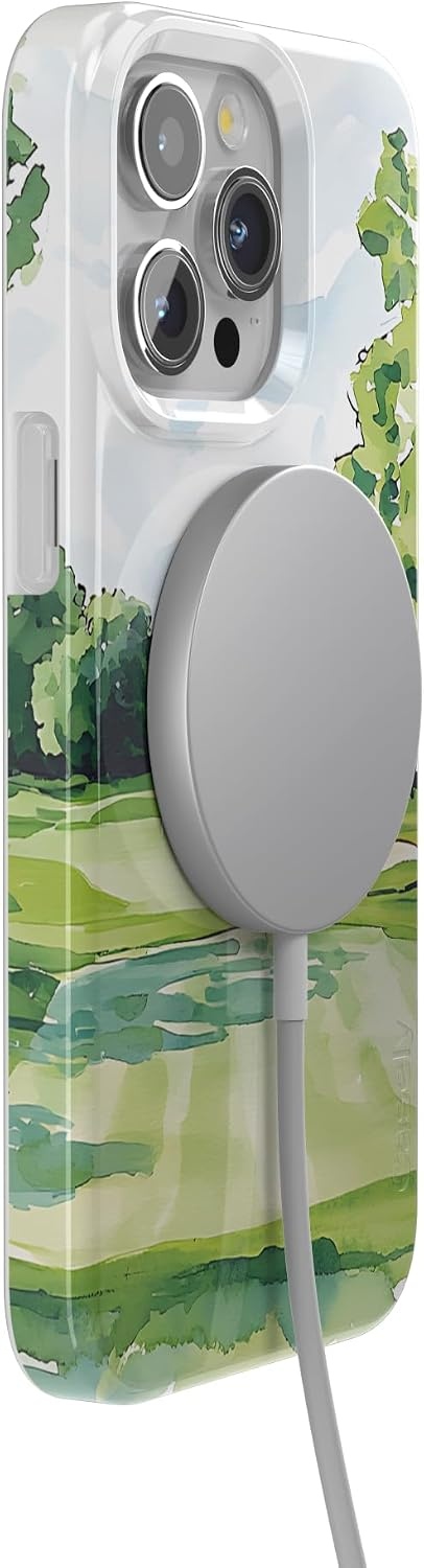 image:imageCasely iPhone 15 Pro Max Case Clubhouse Tee Time Compatible with MagSafe Classic Ultra Thin Design