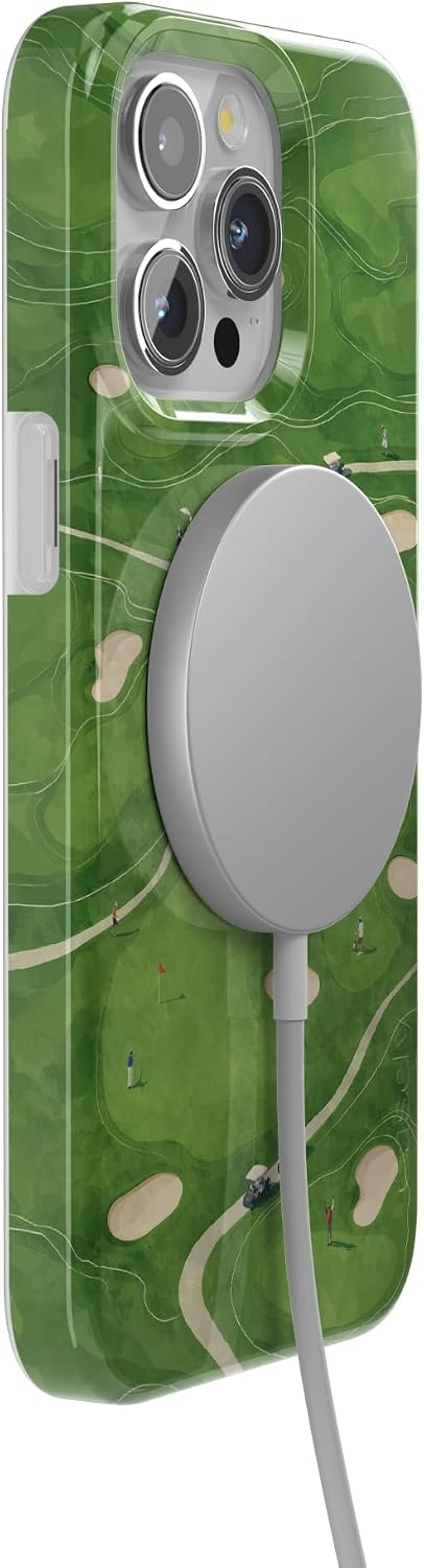 image:imageCasely iPhone 15 Pro Max Case Clubhouse The Back Nine Compatible with MagSafe Classic Ultra Thin Design