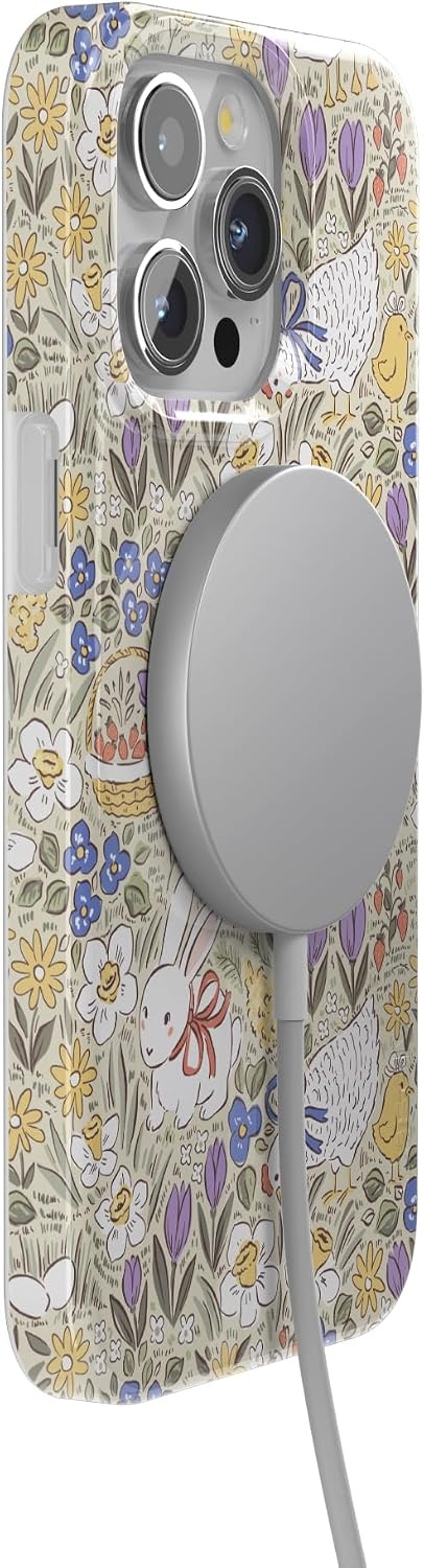 image:imageCasely iPhone 15 Pro Max Case Storybook Stroll Spring Garden Compatible with MagSafe Classic Ultra Thin Design