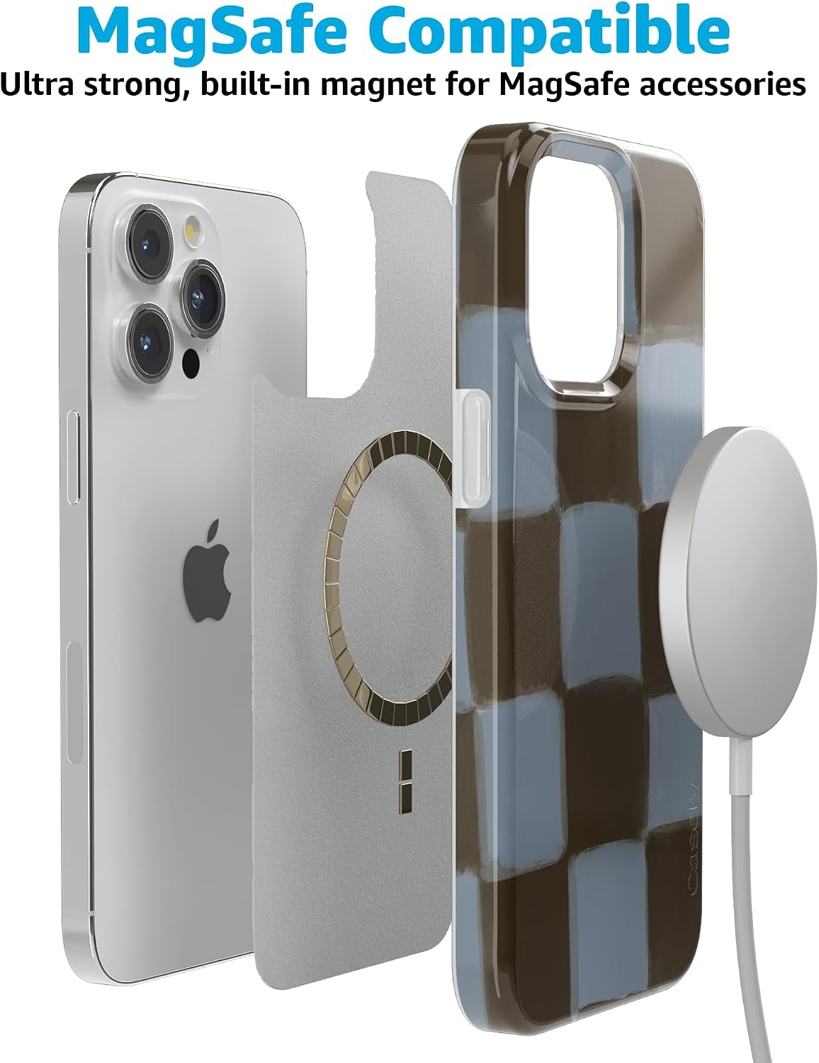 image:imageCasely iPhone 15 Pro Max Case Up River The Boyfriend Collection Compatible with MagSafe Classic Ultra Thin Design