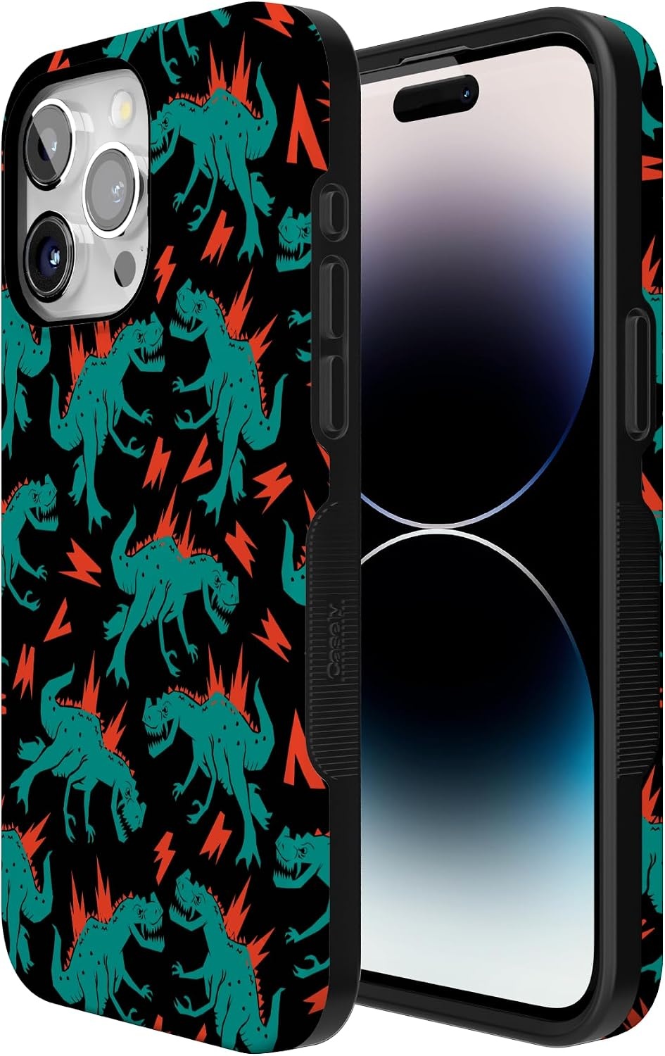 image:imageCasely iPhone 15 Pro Max Case Youre Dinomite Green Dinosaur Bold Protective Design Compatible with MagSafe