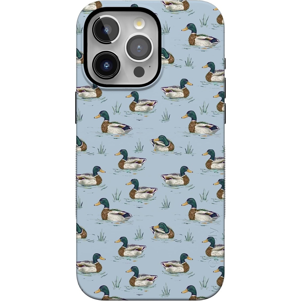 image:imageCasely iPhone 15 Pro Max Case Blue Mallard amp Co The Boyfriend Collection Bold Protective Design Compatible with MagSafe