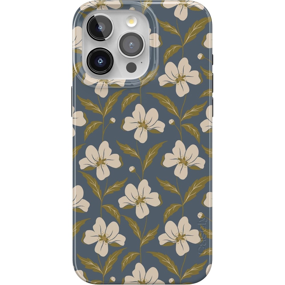 image:imageCasely iPhone 15 Pro Max Case Clear Skies Clear Shimmer Compatible with MagSafe Classic Ultra Slim DesignThe Boyfriend Collection Leid Back