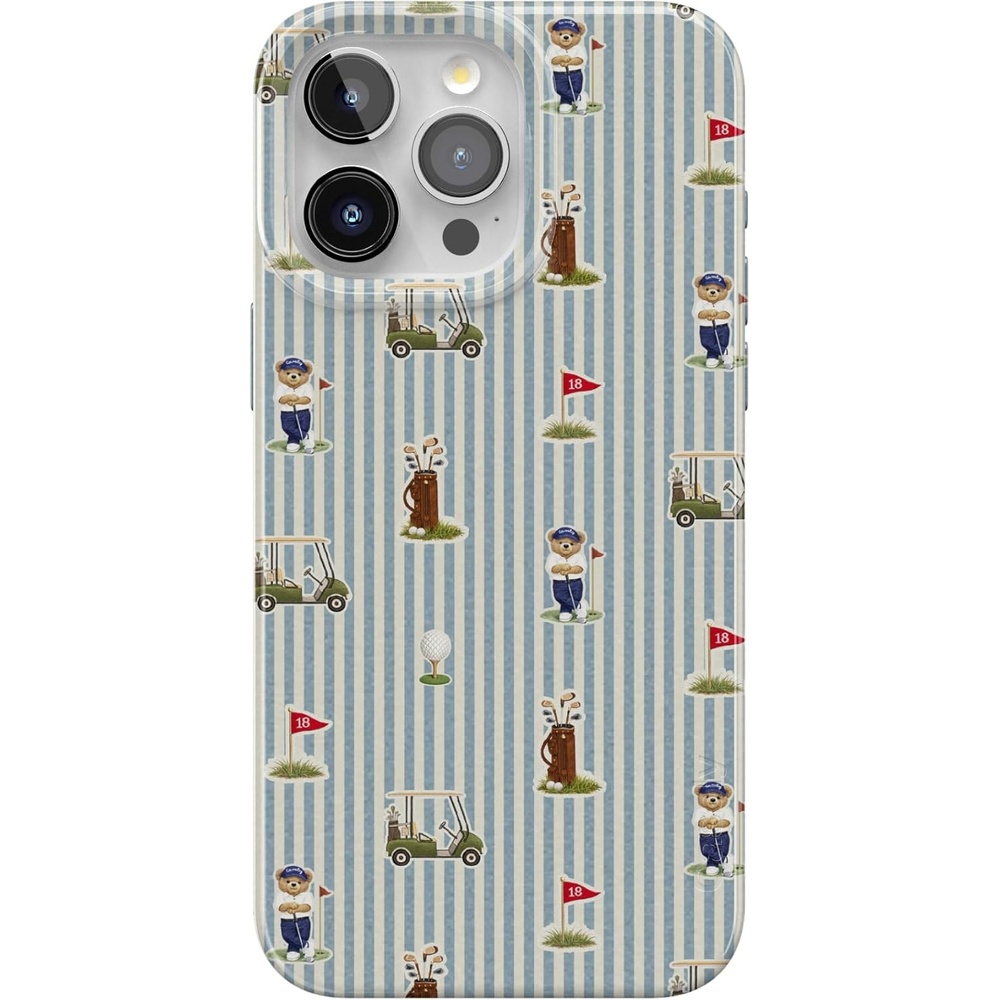 image:imageCasely iPhone 15 Pro Max Case  Clubhouse  The Caddie Print  Compatible with MagSafe  Classic Ultra Thin Design