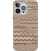 Mocha Ripple | Brown Waves