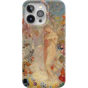 Casely iPhone 15 Pro Max Case | Clear Skies | Clear Shimmer | Compatible with MagSafe | Classic Ultra Slim Design(Pandora | The Met Museum)