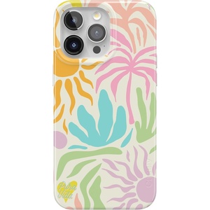 Casely iPhone 15 Pro Max Case | Clear Skies | Clear Shimmer | Compatible with MagSafe | Classic Ultra Slim Design(Pura Vida | Oasis)